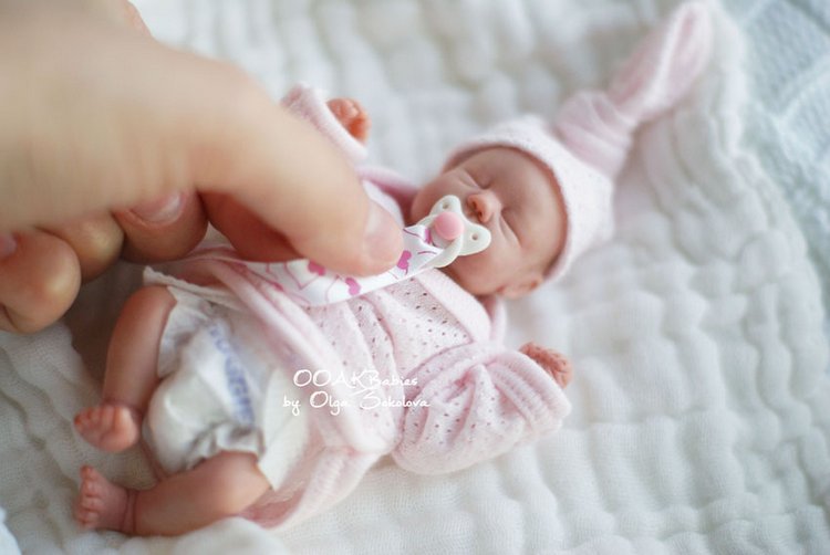 Эмили. Авторская кукла-младенец Ольги Соколовой