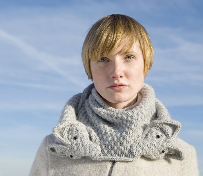 Вязание. Любимый котёнок на шею (фото 4)