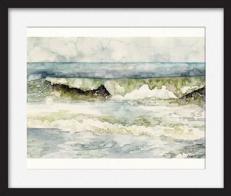 TheColorfulCatStudio - Иллюстрации подводного мира by Rachel Byler