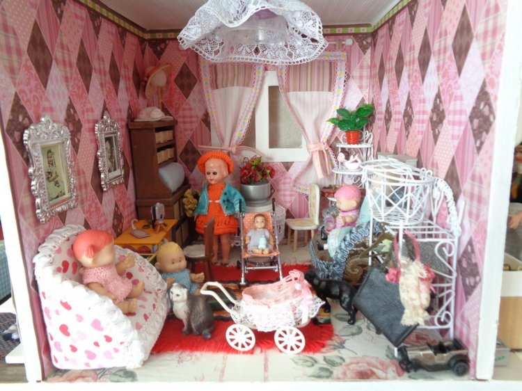 Мой кукольный дом — Кукольные домики своими руками: фото