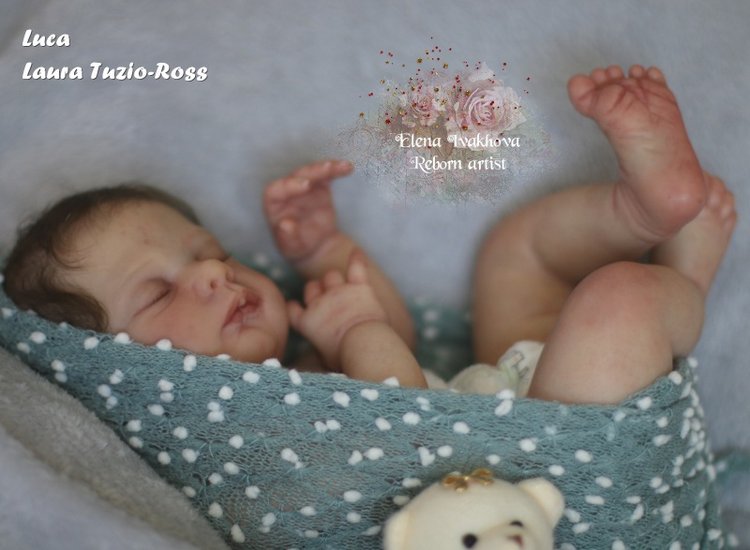 Luca от Laura Tuzio-Ross — Куклы Реборн (Reborn): работы мастеров (фото 9)