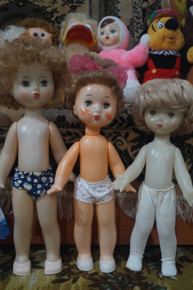 Свердловская фабрика игрушек. Все куклы и игрушки которые живут в моём музее