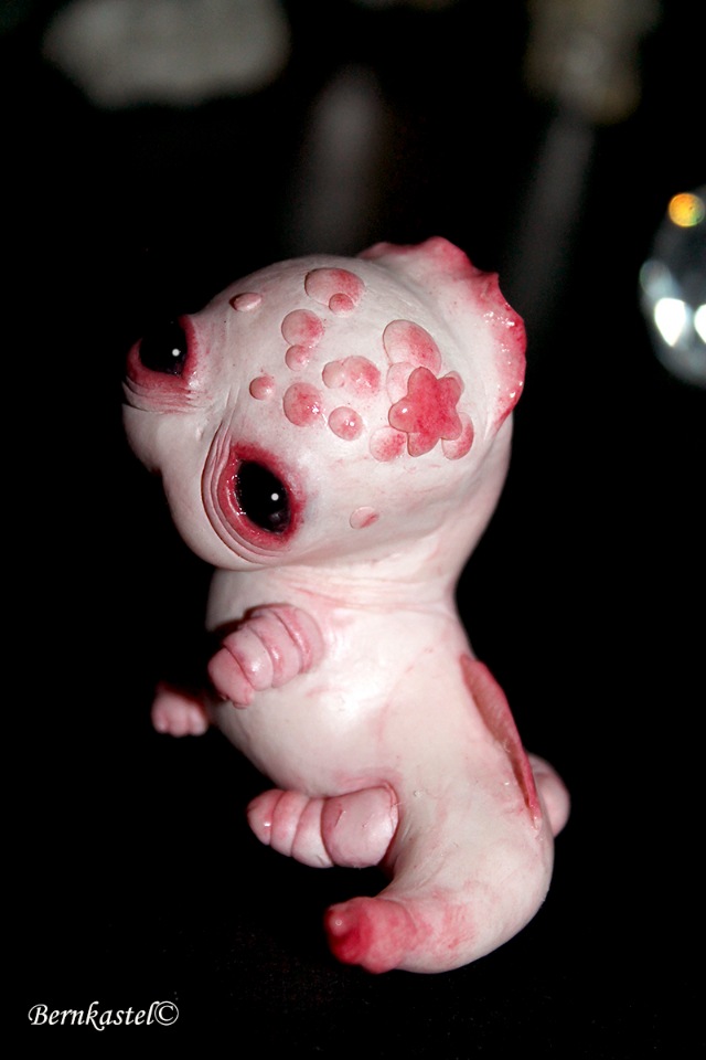 Акки и Ия — Игрушки в смешанной технике (мех и глина): Арт (фото 7)