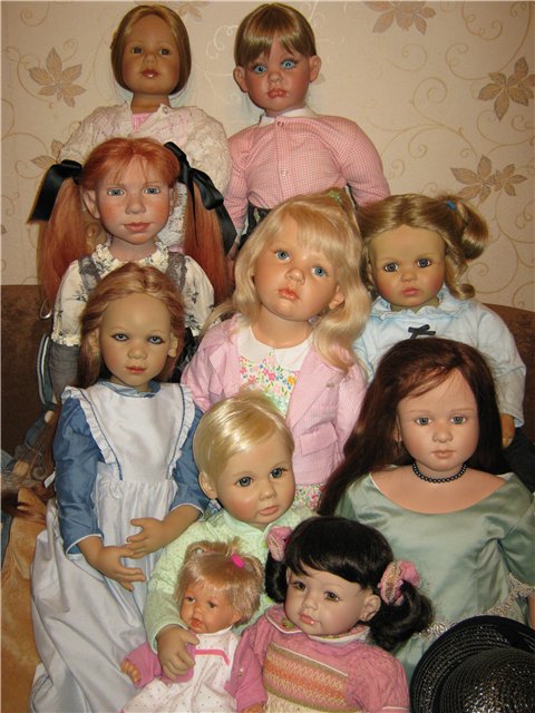 Инес - коллекционная кукла от Zwergnase (фото 7)