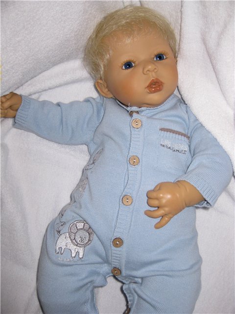 Заинька, или Коллекционная кукла Эмма-Мария от Роланды Хаймер (фото 9)