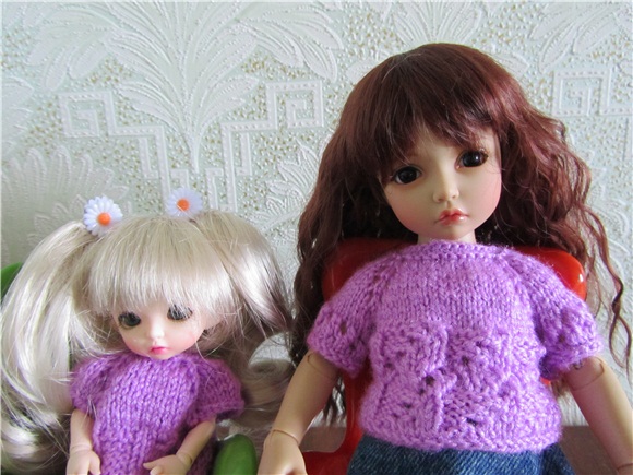 Сиреневое настроение | Бэйбики Сиреневое настроение — Одежда и обувь для кукол BJD (БЖД): 1/3