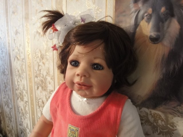 Моя Дашка приехала! Кукла от Monika Levenig (фото 8)