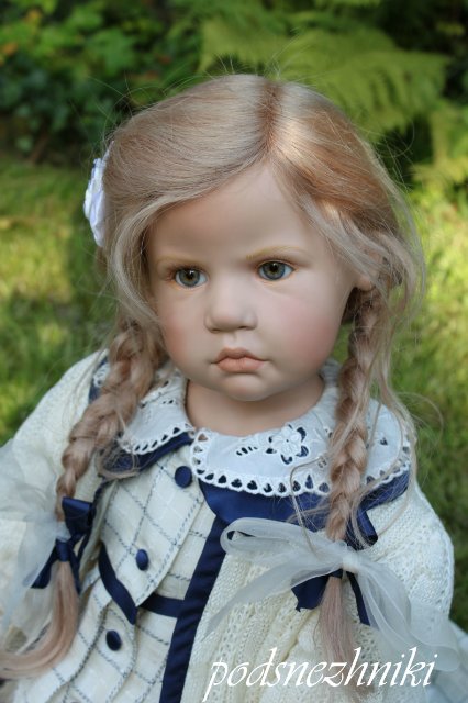 Летние девочки - редкие белокурые красавицы от Хильдегард Гюнцель для Walterhäuser Puppenmanufaktur