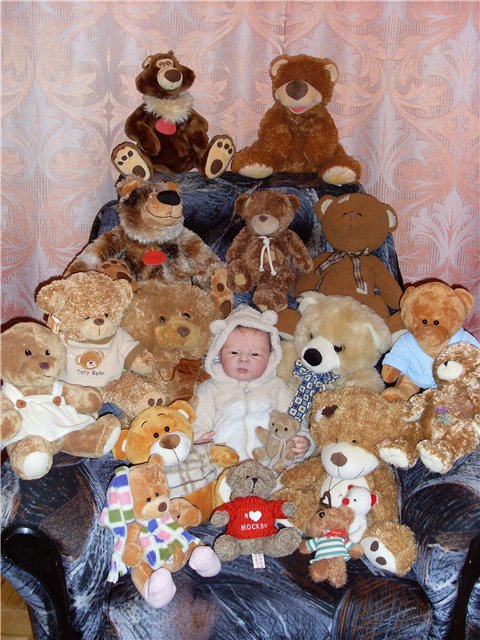 Мои медведяжки — Домашние коллекции кукол: фото собраний