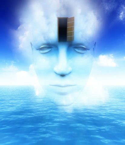 Очень синий топик или Королевский сапфир. Коллекционная фарфоровая кукла Наоми (Naomi) от Кристин Оранж (фото 6)