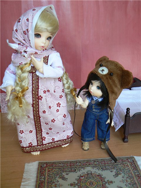 Три медведика (bjd-сказка!)