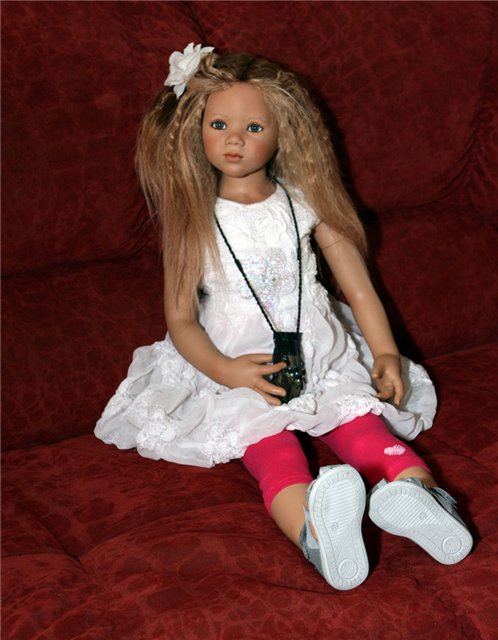 "Игрушки" для взрослых людей. TAMINA из коллекции 2006 года от Annette Himstedt