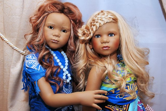 Яркие девчонки Таби и Бирка от Annette Himstedt (фото 8)