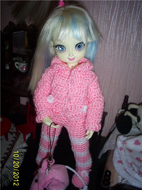 Сиреневый туман... Обновки для куклы БЖД