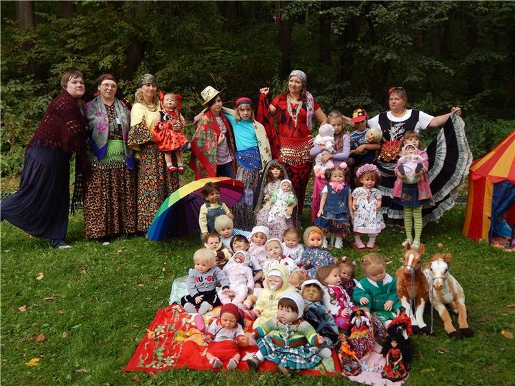 Цыгане в Царицыно. Наша сентябрьская кукловстреча