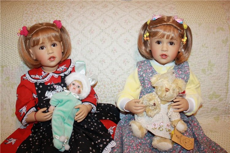 Гляжусь в тебя как в зеркало... Две сестрички Тувочки от Sissel Bjorstadt Skille (фото 5)