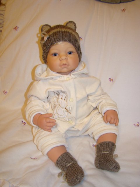 Заболела носочками... вязание для любимых куклят