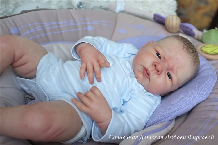 Малыш реборн Ноэль (Noelle by Adrie Stoete). Художник - Любовь Фирсова