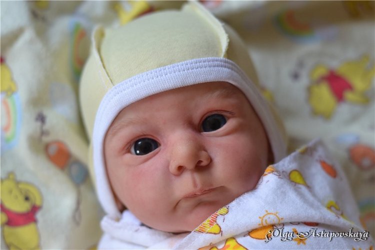 Кукла реборн Mathis от Gudrun Legler, художник Ольга Астаповская
