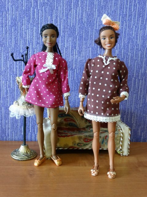 Новые наряды для новых девочек