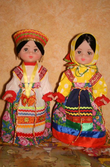 Куклы в традиционных русских костюмах от ООО "Художественные изделия и игрушки", г. Сергиев Посад. Часть 3