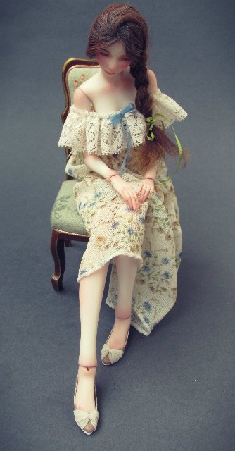 Две красавицы. Авторские шарнирные куклы Варвянской Алины (фото 2)