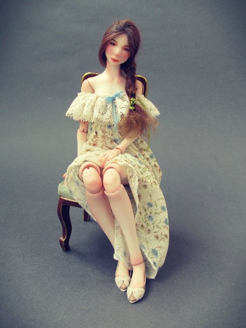 Две красавицы. Авторские шарнирные куклы Варвянской Алины