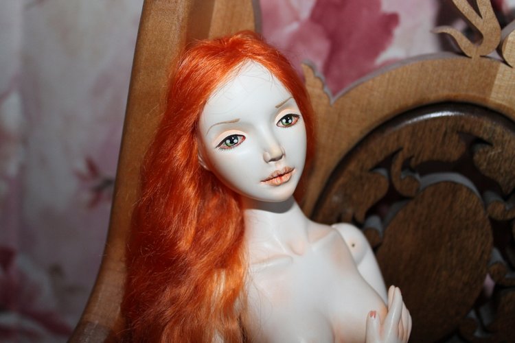 Маленькая русалочка Анаэль. Авторская кукла (фото 9)