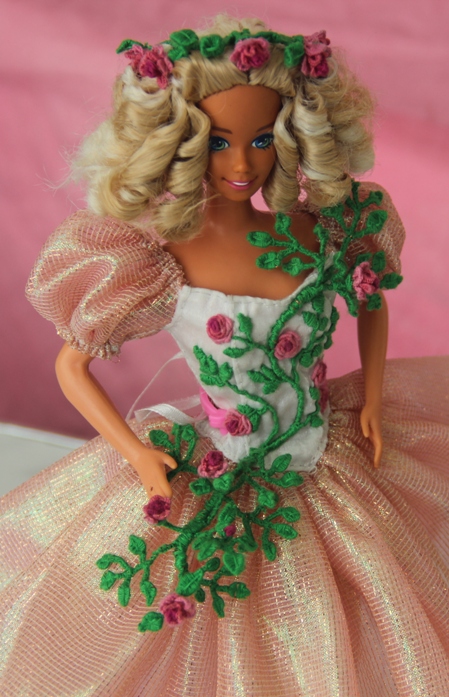 Простушка и розовый куст — Реставрация и преображение кукол: ремонт