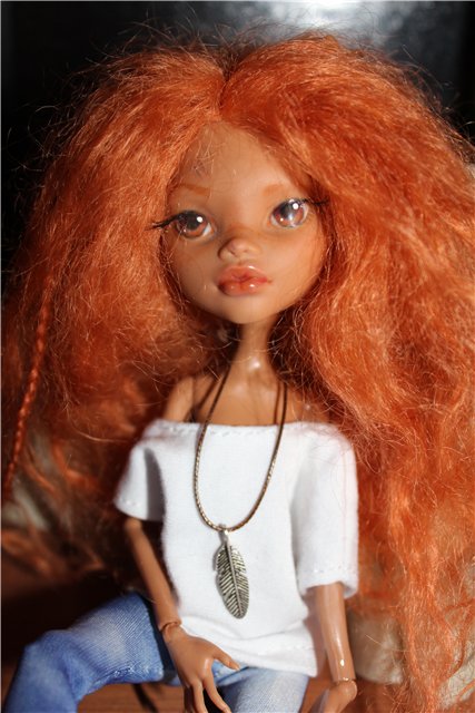 К Мальвине приехали сёстры. Ещё два ООАКа Monster high (фото 2)