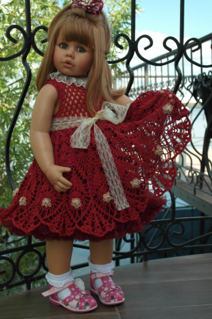 Платья крючком со схемкой 2015 лето