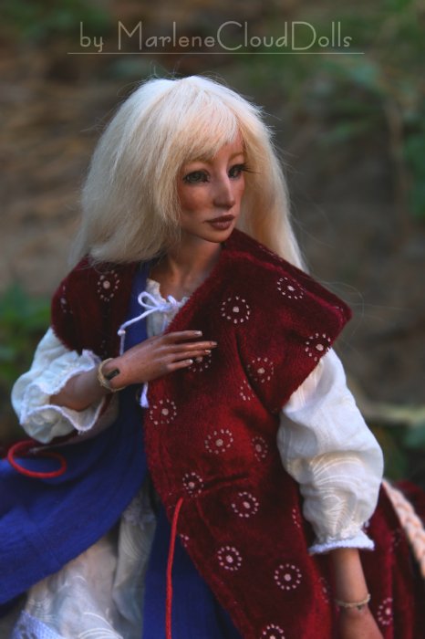 Авторская кукла, Рапунцель (фото 4)
