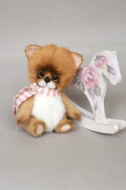 Лисёнок Василий. Игрушка ручной работы (фото 4)