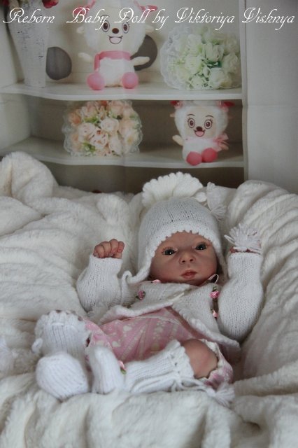 Аделиночка 2... Куколка реборн Виктории Вишни