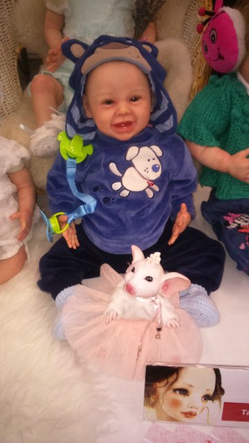 Ещё картинки с выставки... XI Международный Салон кукол на Тишинке в Москве 2015. Фото