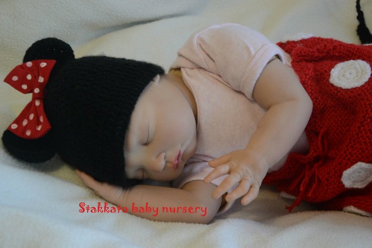 Минни маус - костюм для реборна