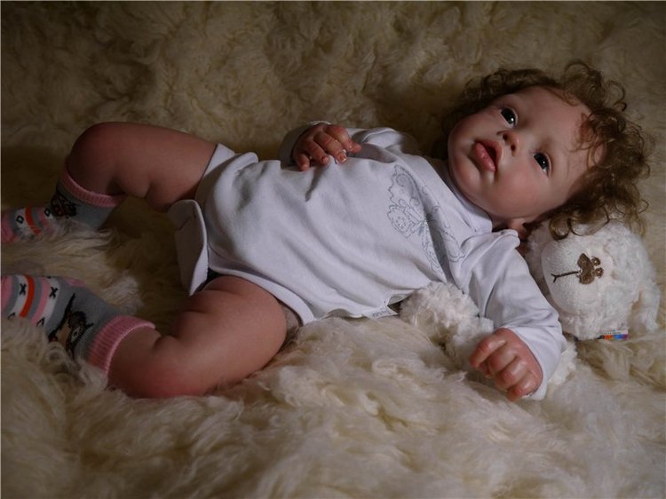 Моя малышка Лола, кукла реборн Натальи Фединой, Baby-Zest
