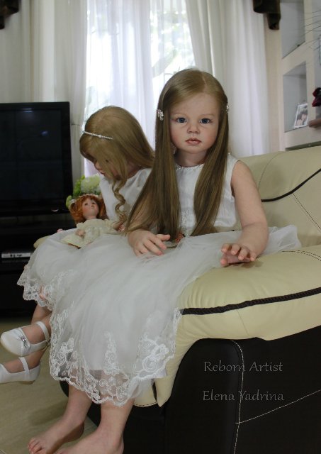 Эва и Анжела. Часть первая - Девочки. Куклы реборн Елены Ядриной (фото 8)