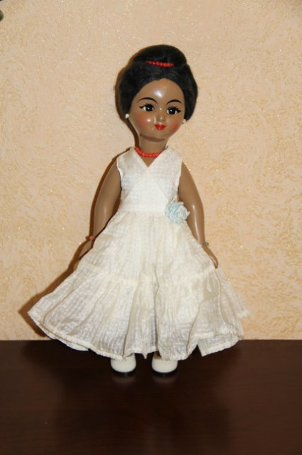 Жемчужины моей коллекции антикварная французская пара Petitcollin и кубинка 1970-х ивановской фабрики игрушек (фото 5)