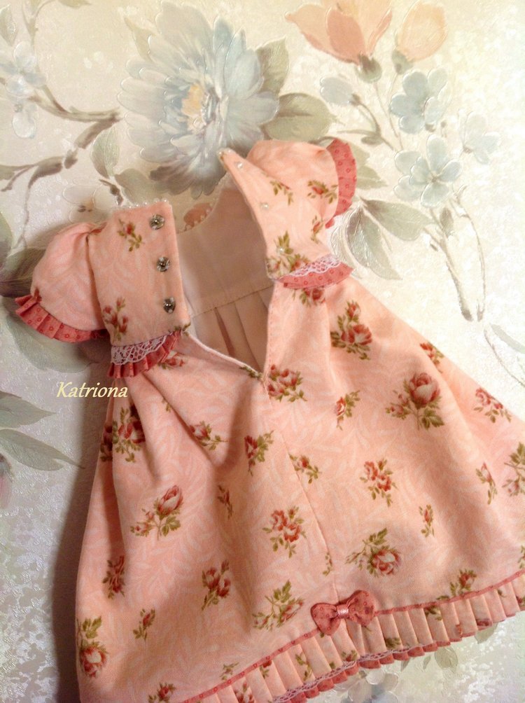 Новое платье на старую тему. Комплект одежды для куклы Эффнер | Бэйбики Новое платье на старую тему. Комплект одежды для куклы Эффнер (фото 9)