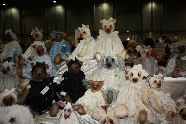 Выставка кукол, мишек тедди, кукольных домиков и миниатюры в Нидерландах. Продолжение