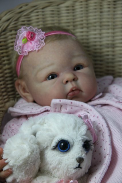 Пышка Пэрис. Куколка реборн Виктории Вишни