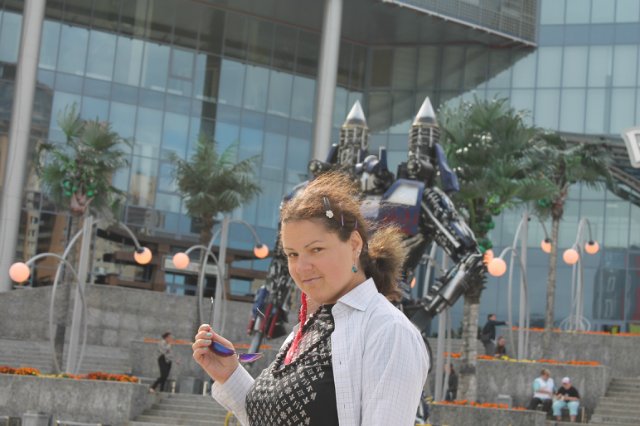 Парк 300-летия Петербурга. Летняя прогулка с Мишелем. Очень много фото