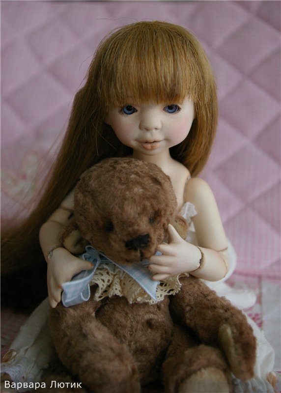 Настенька. Авторская шарнирная кукла (фото 4)