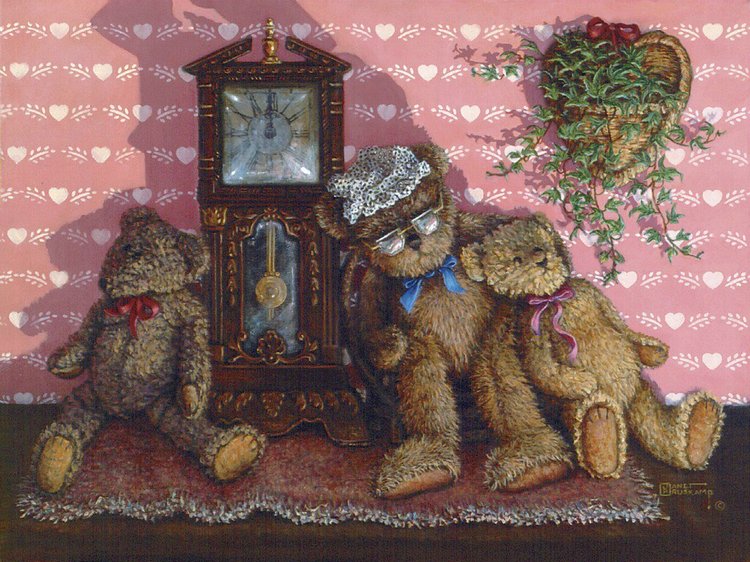 МИШКИ ТЕДДИ. Уютный мир Жанет Крускамп (Janet Kruskamp)