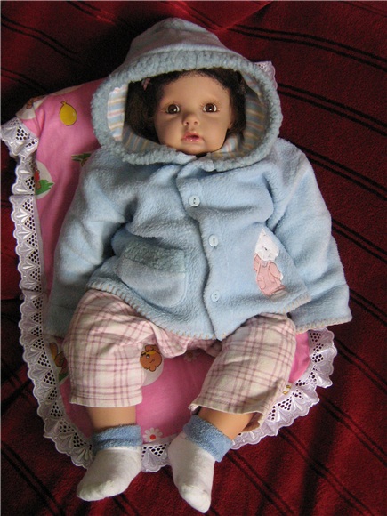 Леночка. Коллекционная кукла Lola от Мария Мишель (фото 3)