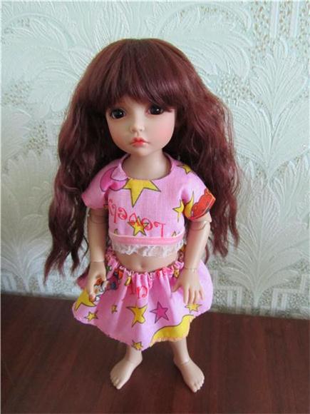 Маленькая история о том, как я шила летний костюмчик Мэгги