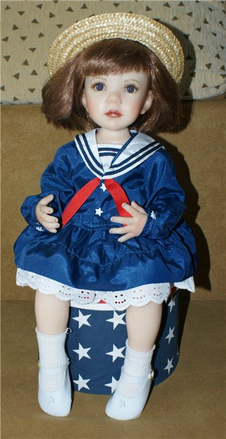 Маленькая американка | Бэйбики Маленькая американка — Коллекционные куклы разных авторов (Разное): редкие бренды (фото 4)