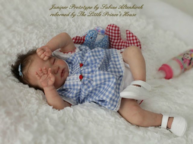 Прекрасная спящая белоснежка Прототип молда Juniper kit by Sabine Altenkirch (фото 6)