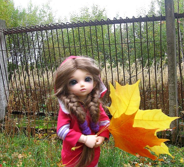 Осенняя прогулка Мини и Мики (фото 6)